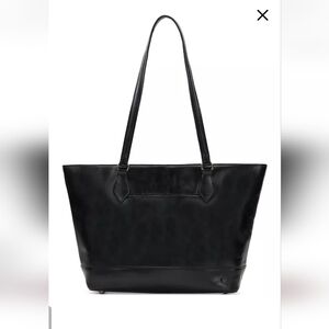 Patricia Nash Black Leather Tote